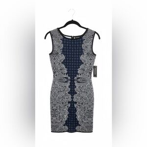 BCBGMAXAZRIA Jazmine Engineered Jacquard Knit Mini Dress XS NWT